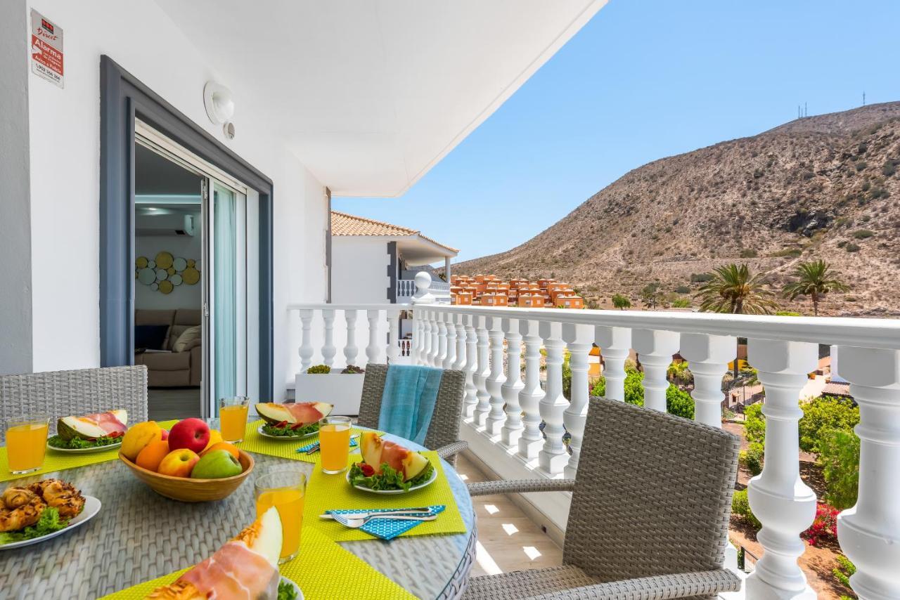 3C Atico Vista Hermosa Wifi Pool,Tennis,Padel,Park Los Cristianos  Buitenkant foto