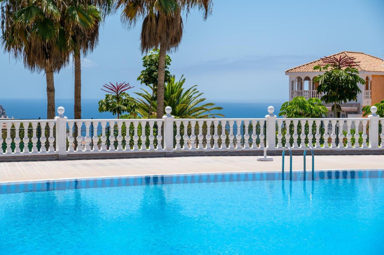 3C Atico Vista Hermosa Wifi Pool,Tennis,Padel,Park Los Cristianos  Buitenkant foto