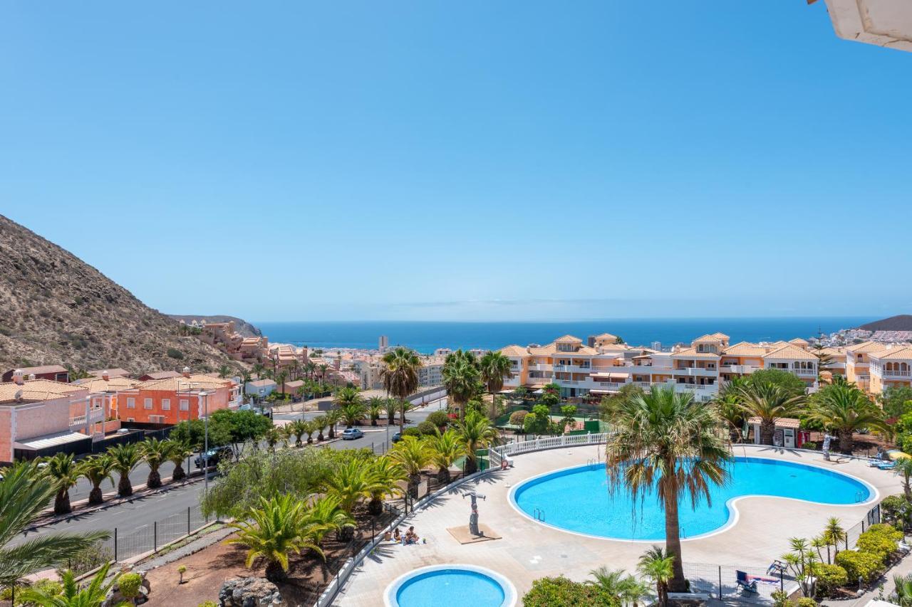 3C Atico Vista Hermosa Wifi Pool,Tennis,Padel,Park Los Cristianos  Buitenkant foto